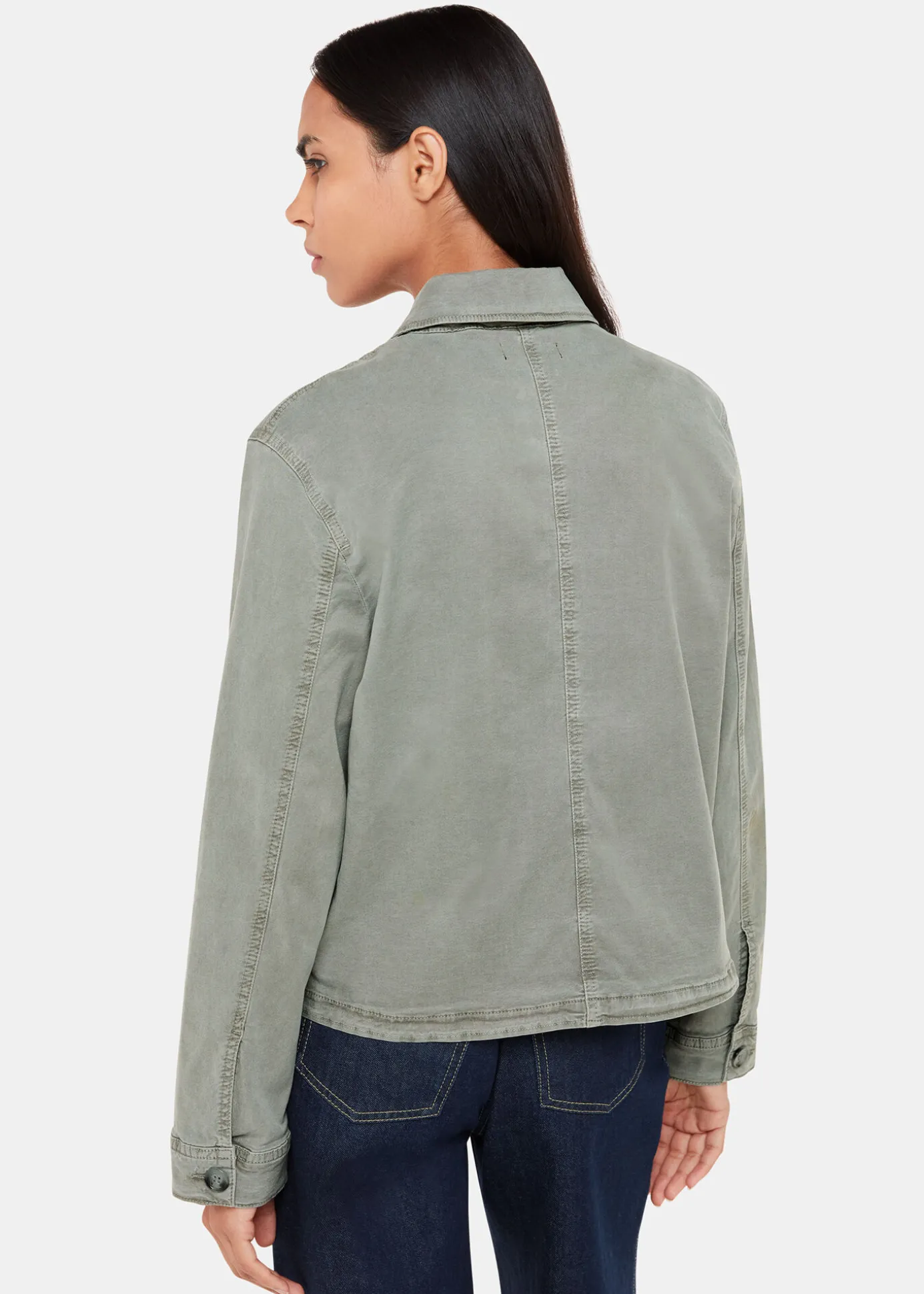 Khaki Marie Casual Jacket