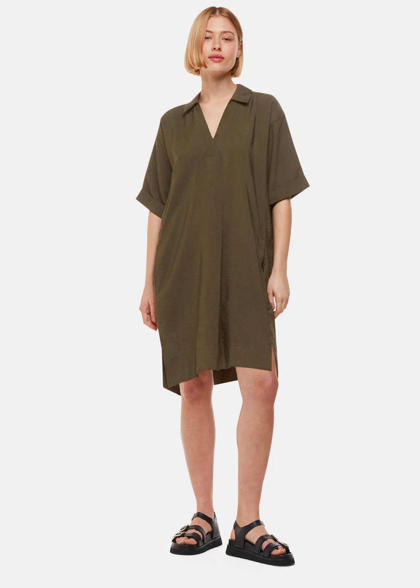 Khaki Melanie Dress