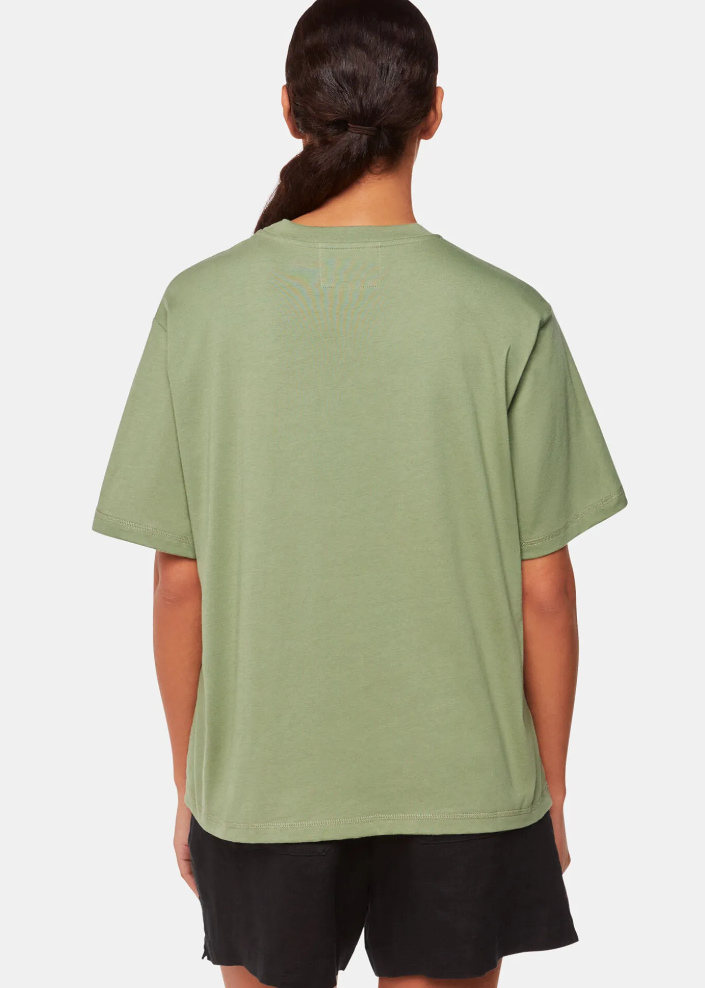 Khaki Relaxed Tee