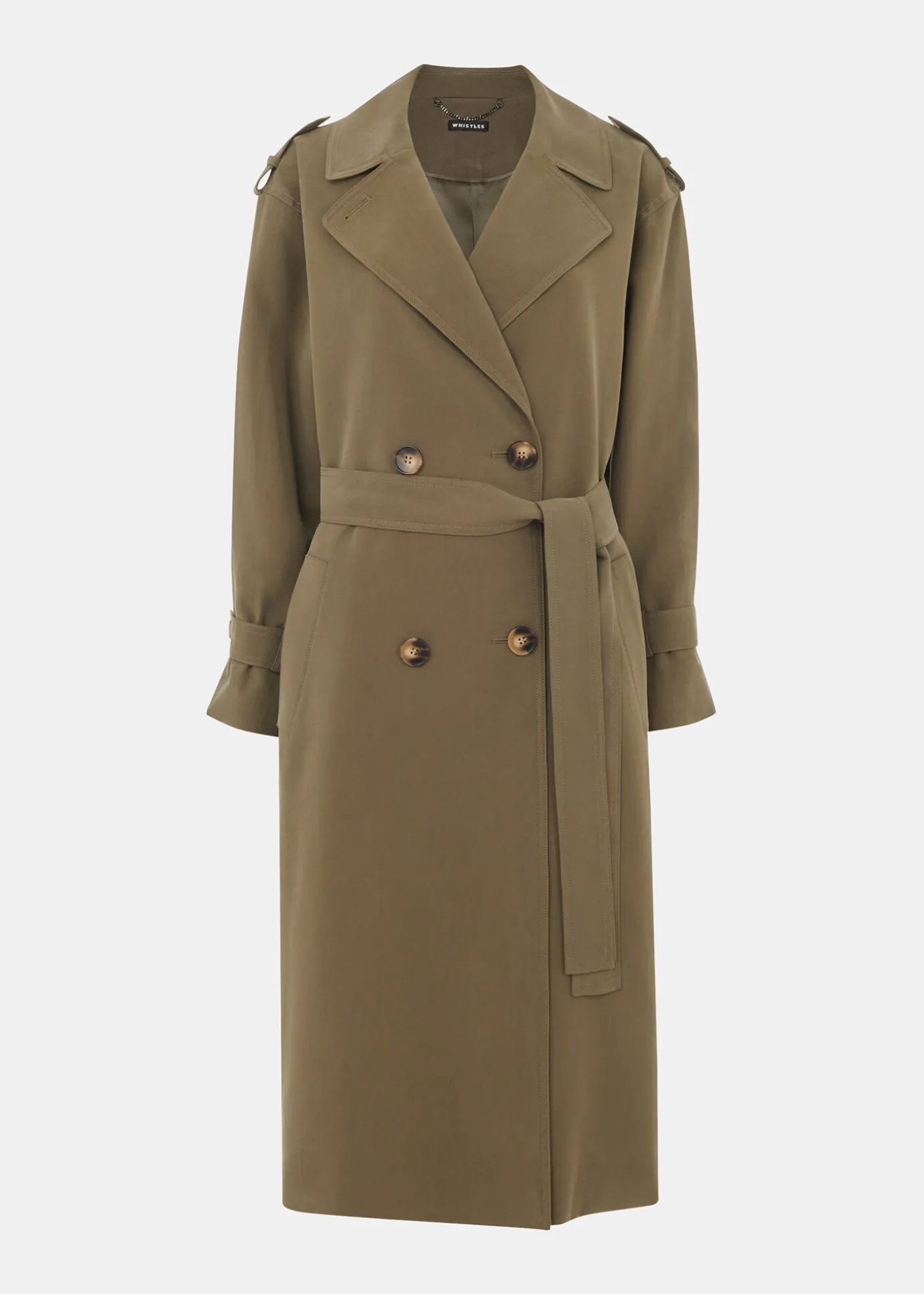 Khaki Riley Trench Coat