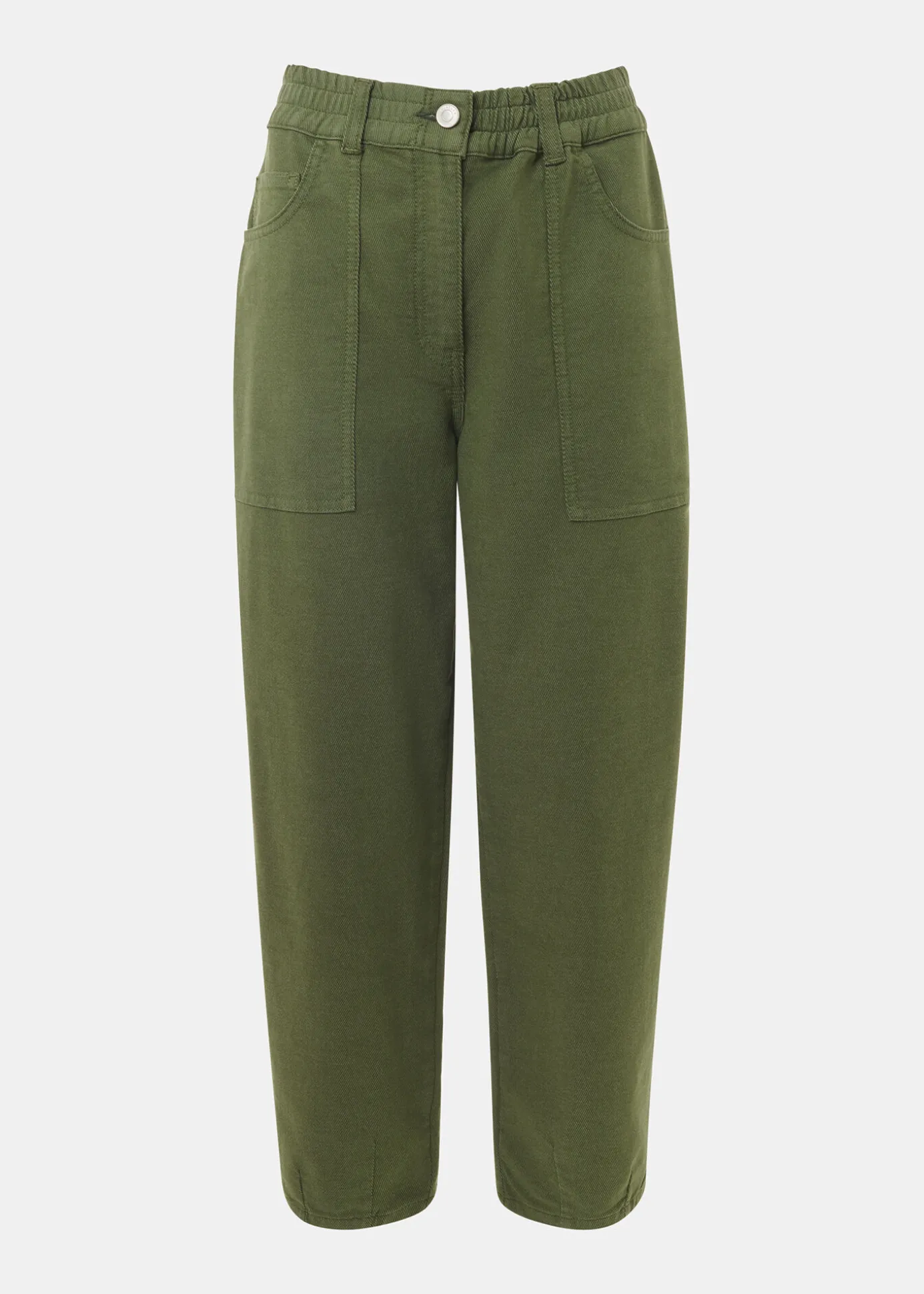 Khaki Tessa Casual Trouser