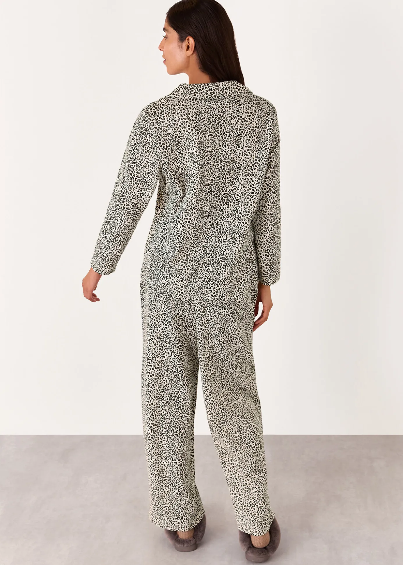 Leopard Print Mini Animal Print Pyjama Set