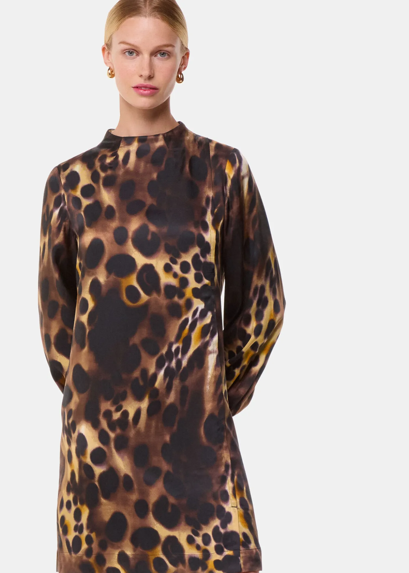 Leopard Print Misty Leopard Cleo Dress
