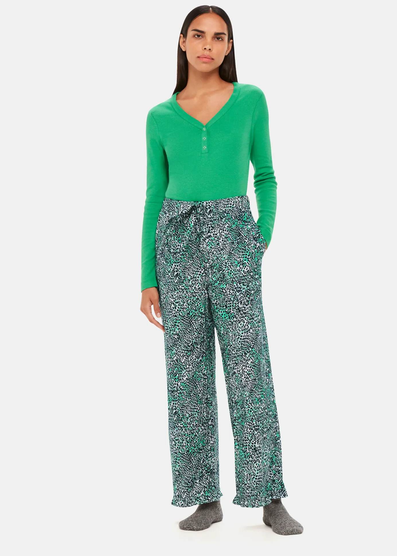 Multicolour Animal Pyjama Trouser