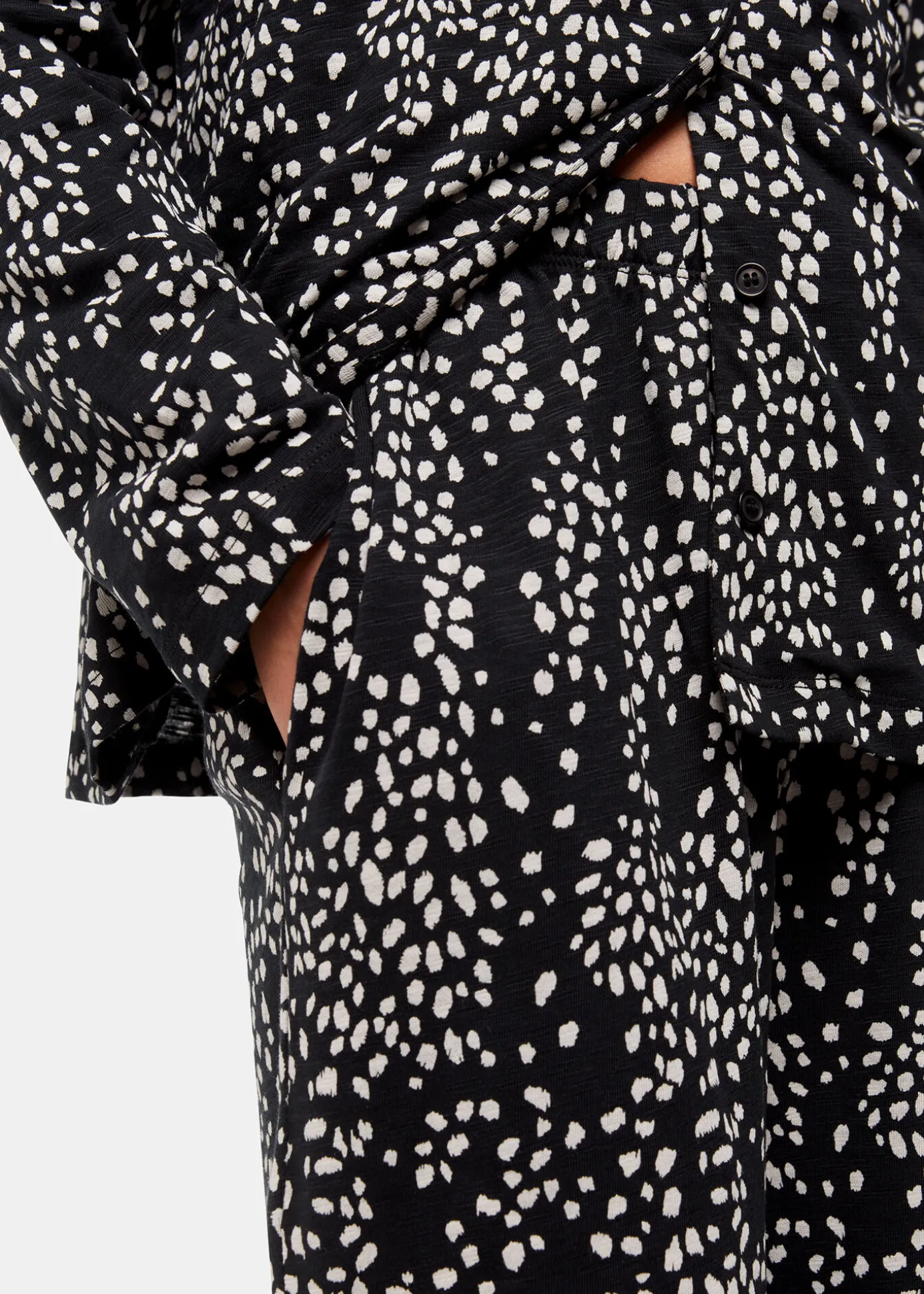 Multicolour Animal Spot Print Pyjamas