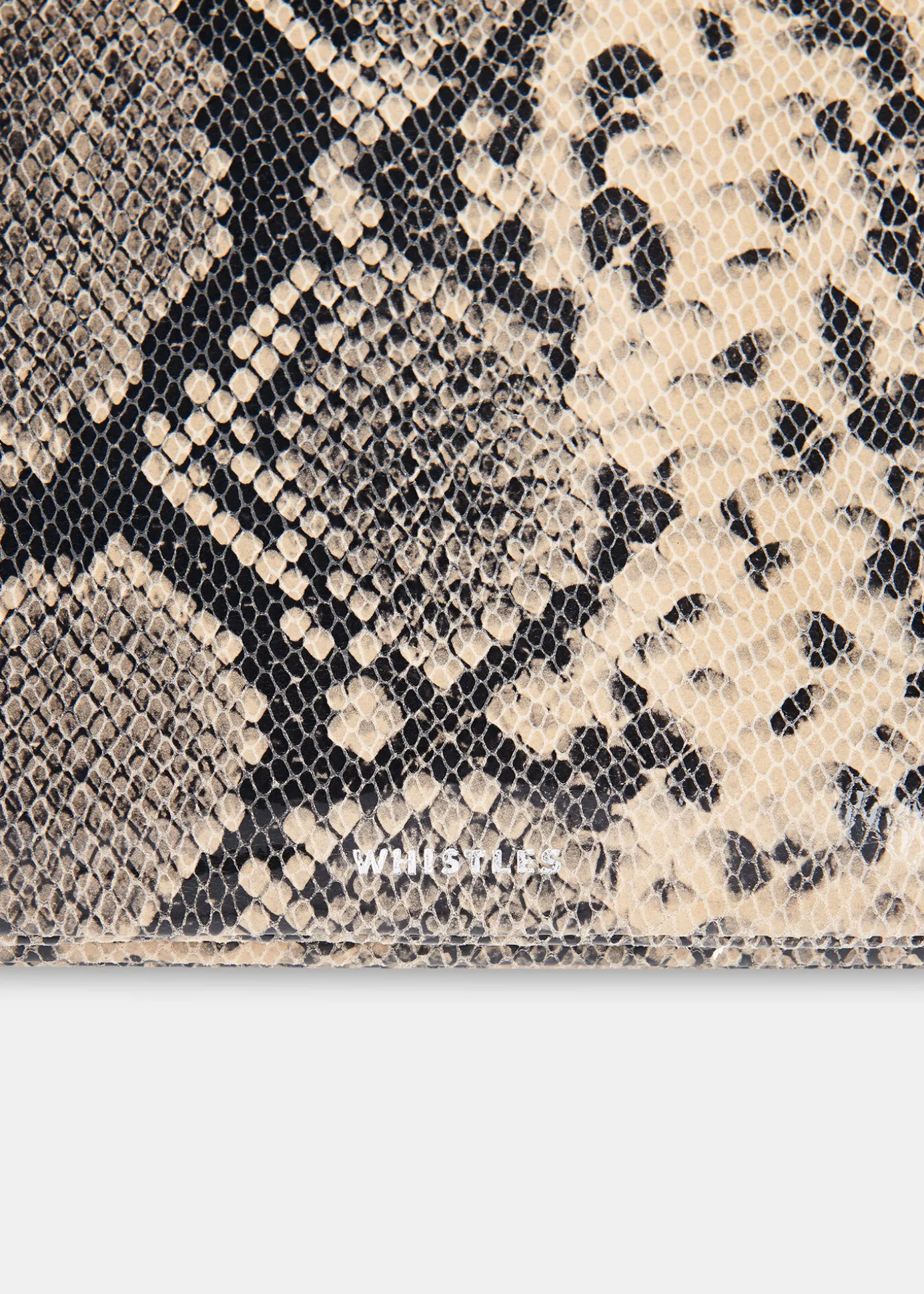 Multicolour Elita Snake Double Clutch