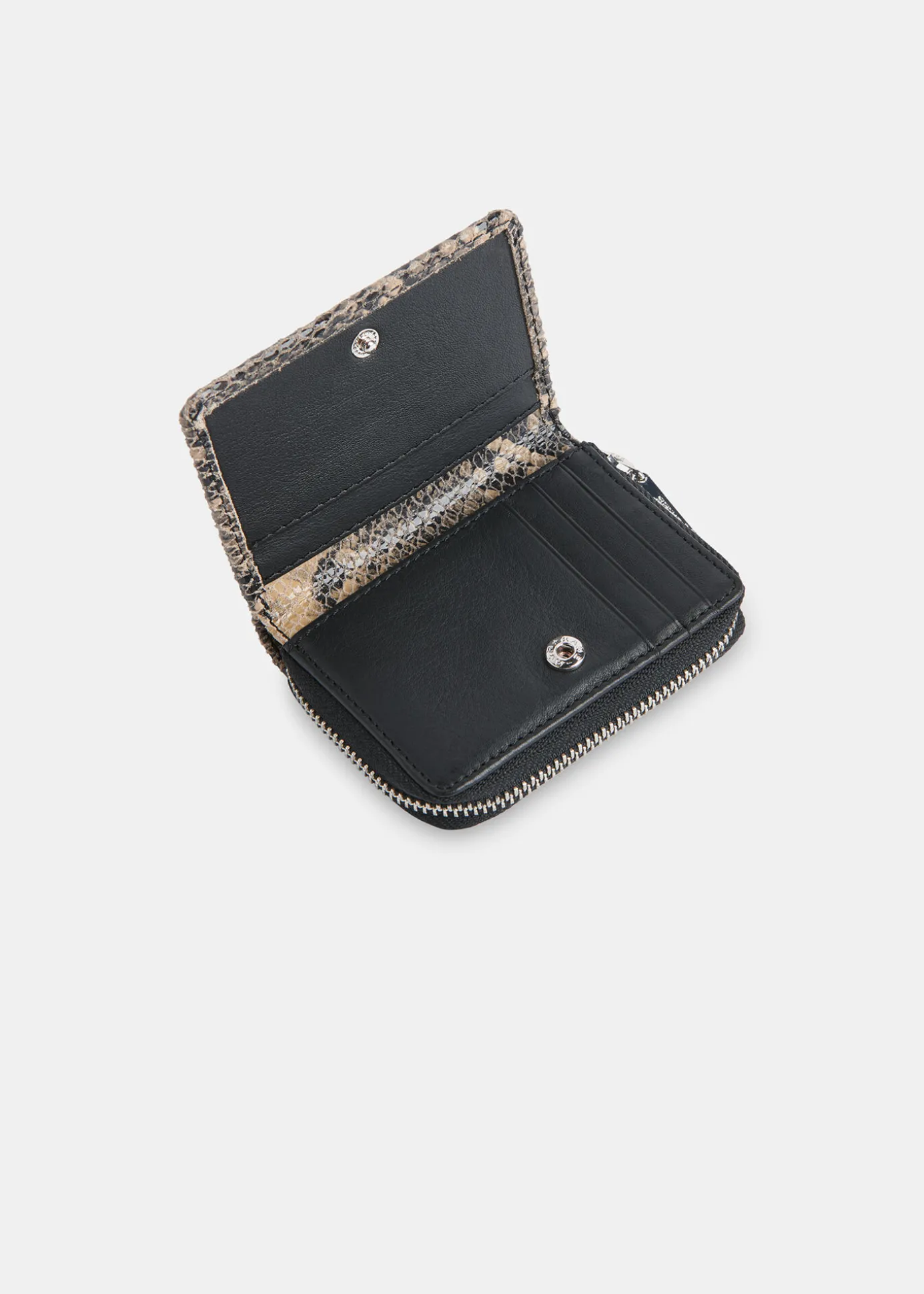 Multicolour Koa Snake Compact Purse