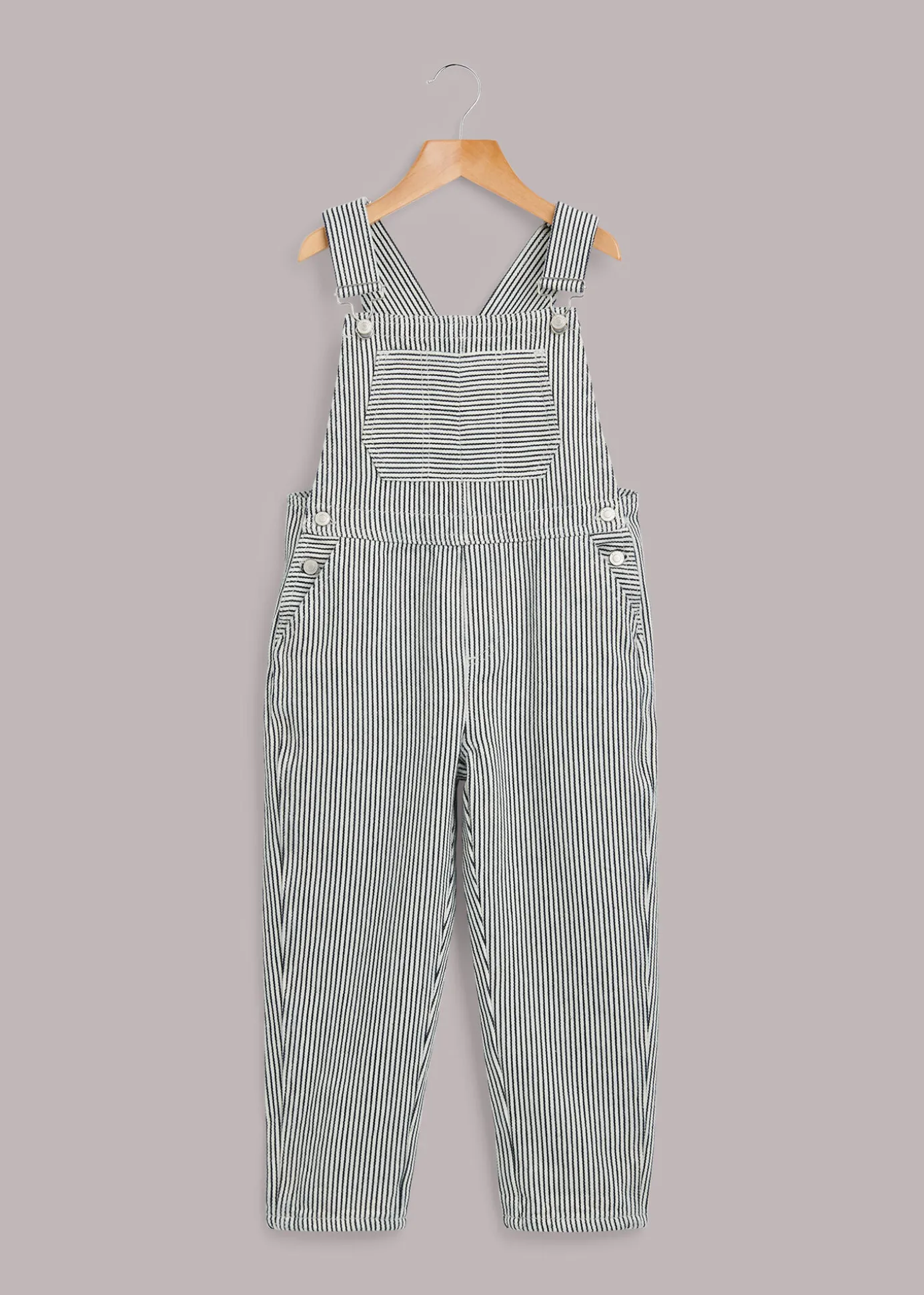 Multicolour Nico Stripe Dungaree