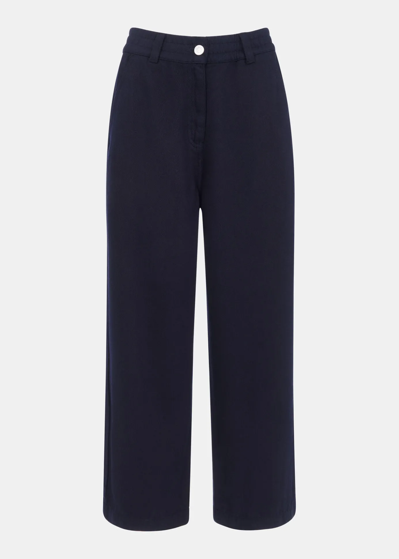 Navy Georgia Casual Trouser