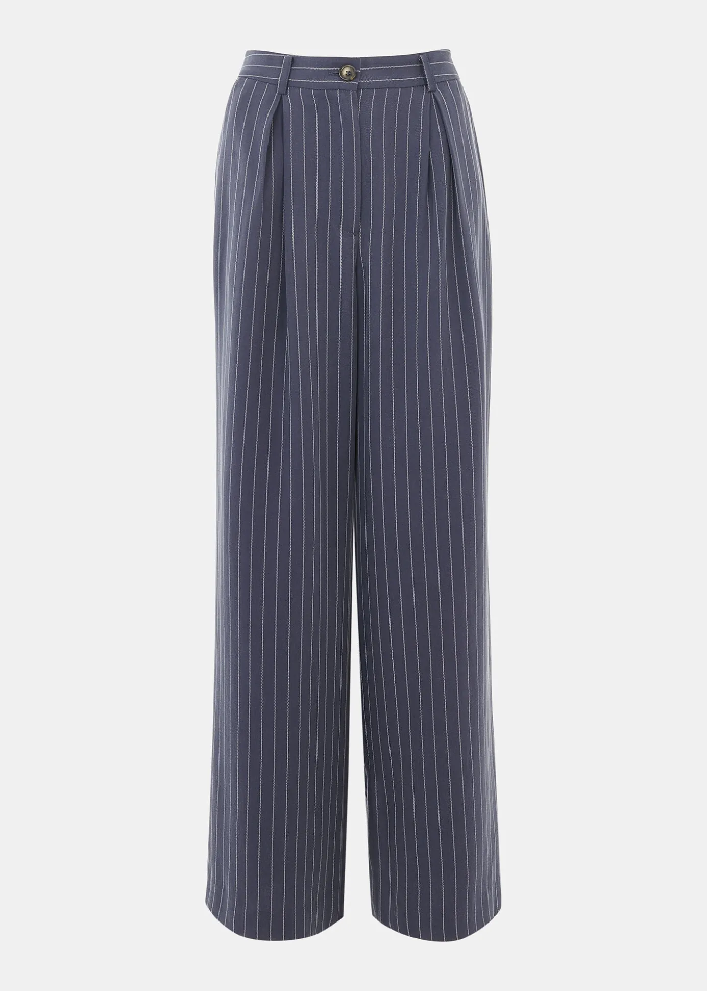Navy Lottie Pinstripe Trouser