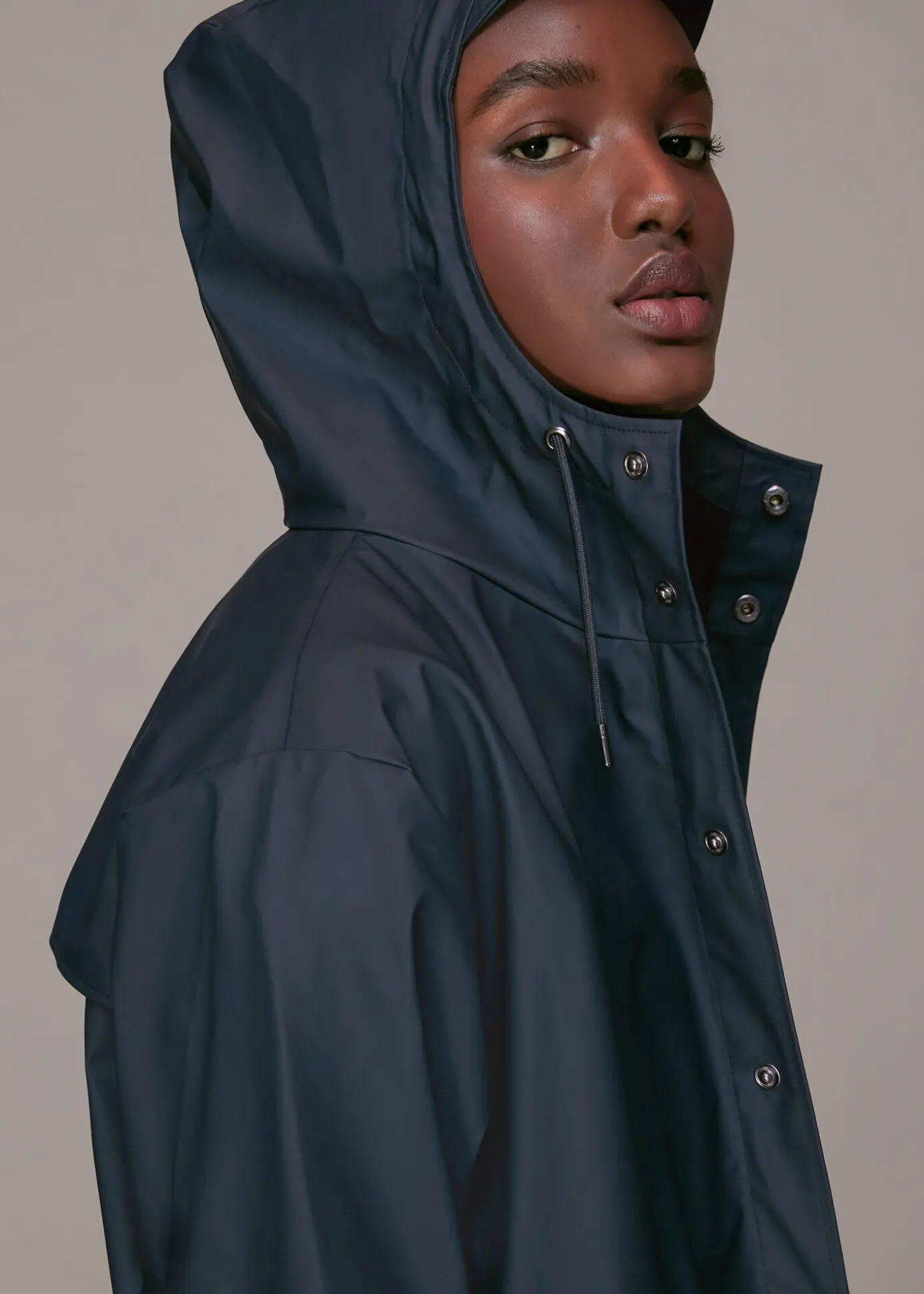 Navy Rains Jacket