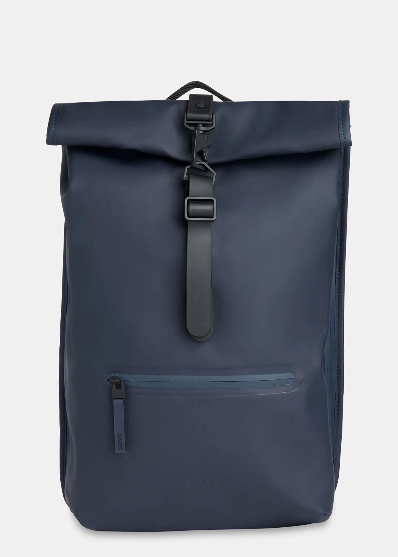 Navy Rains Rolltop Back Pack