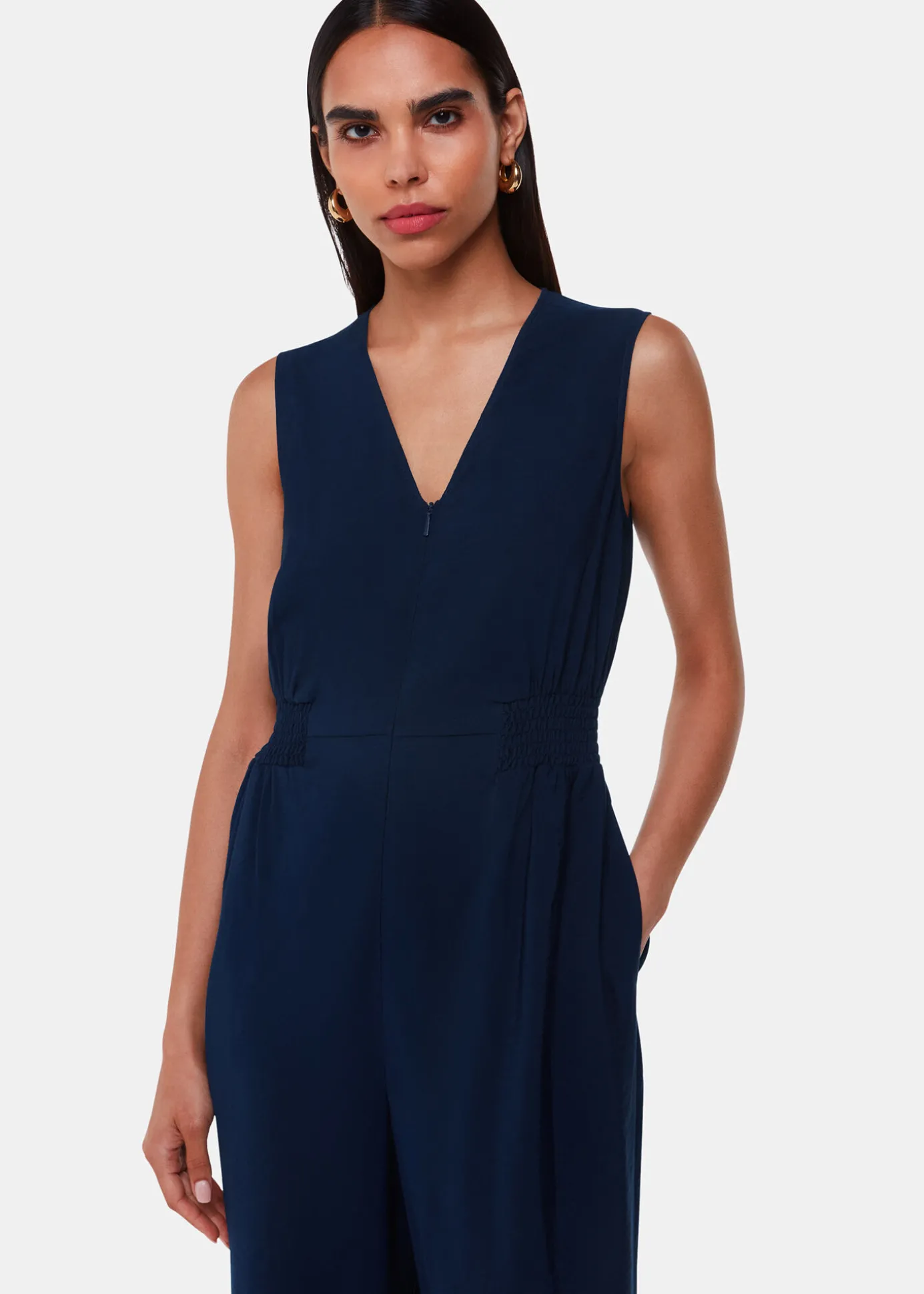 Navy Remmie Jumpsuit