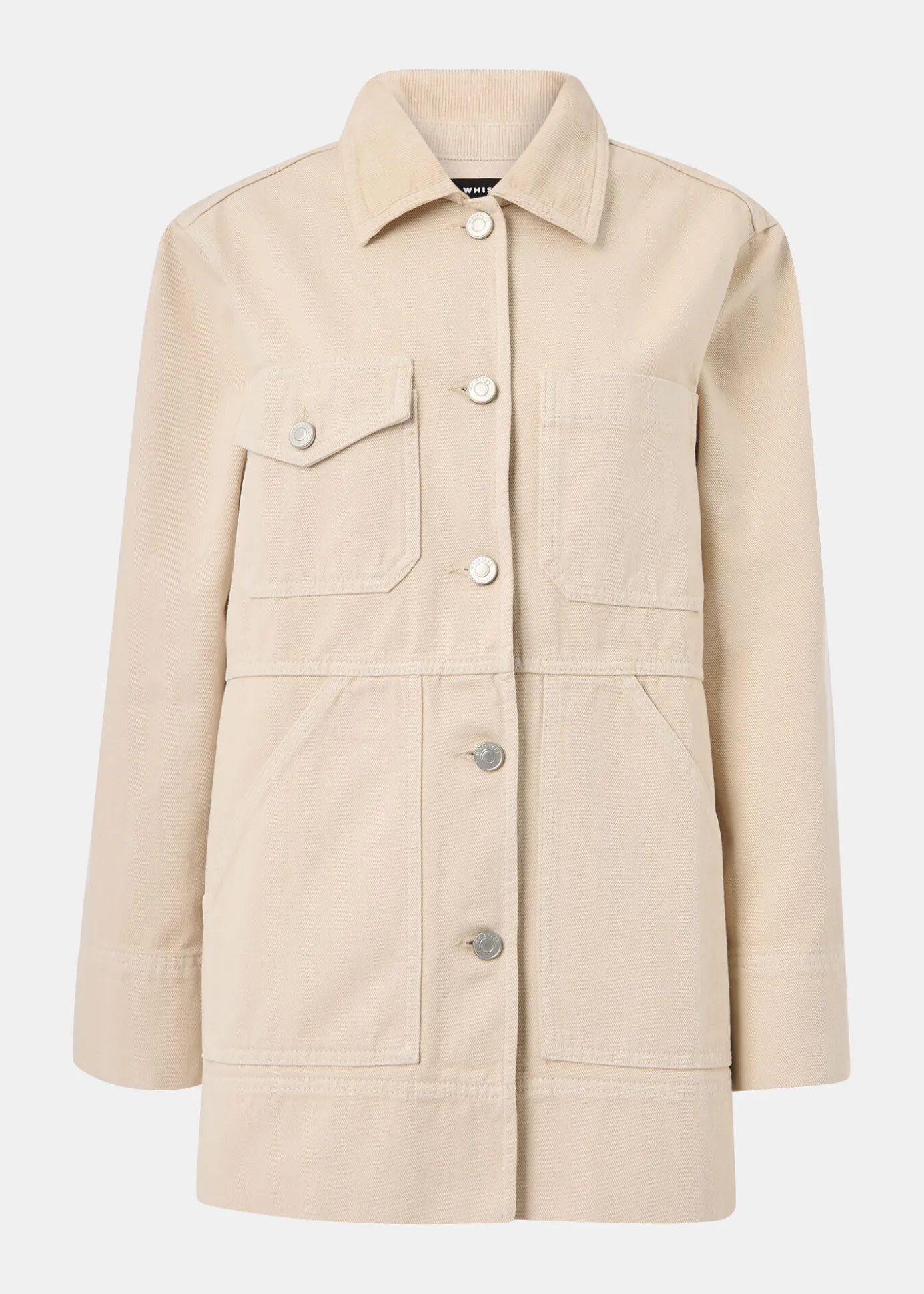 Neutral Jo Utility Jacket