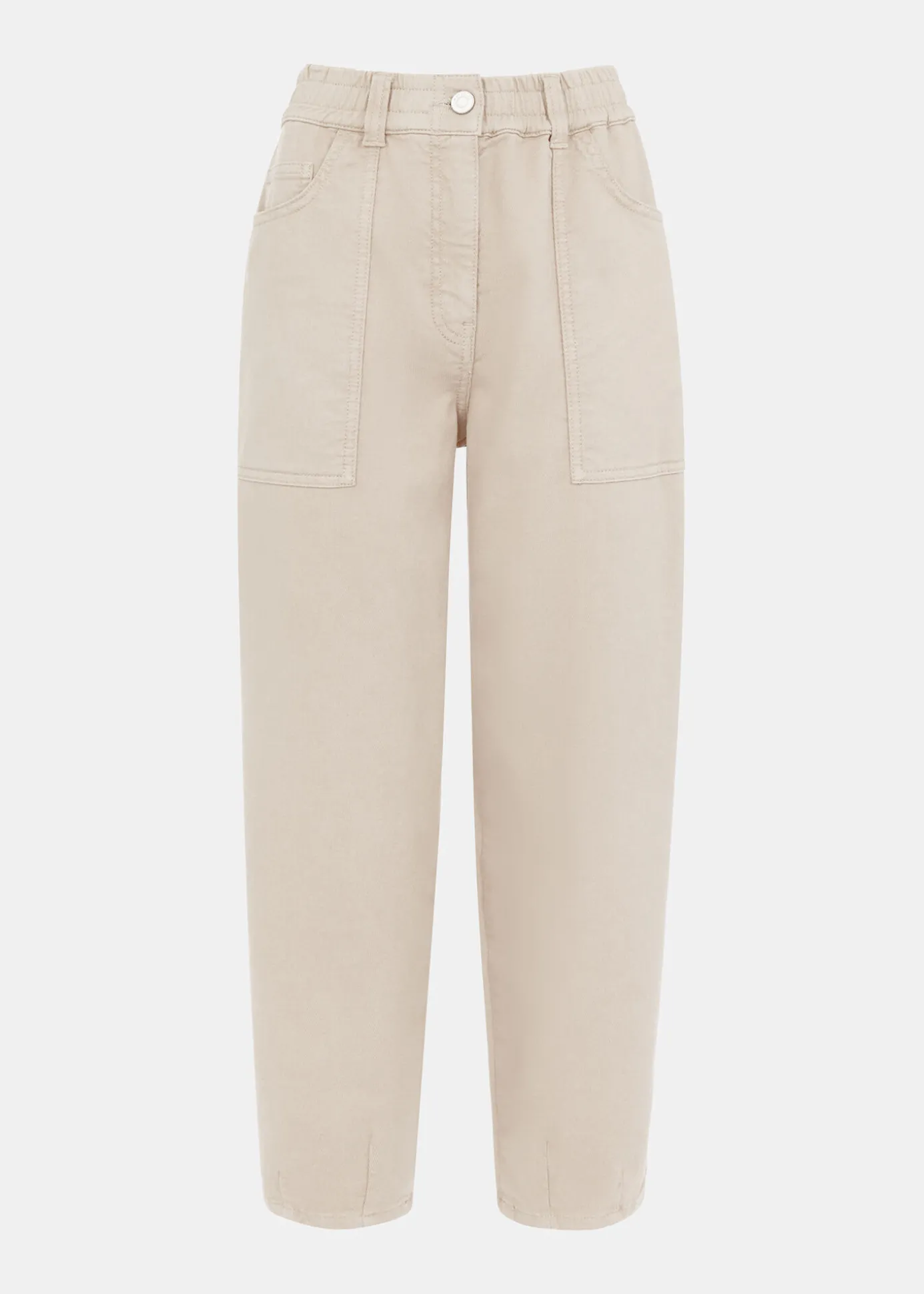 Neutral Tessa Casual Trouser