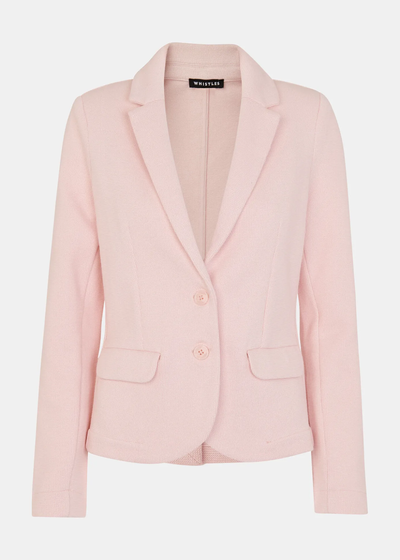 Pink Slim Jersey Jacket