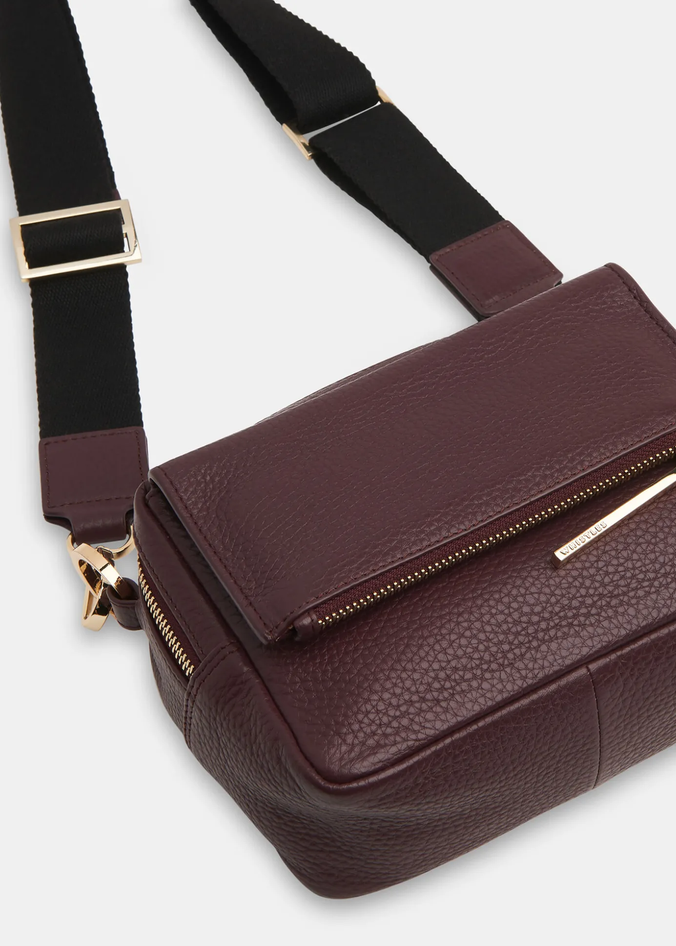 Plum Bibi Crossbody Bag