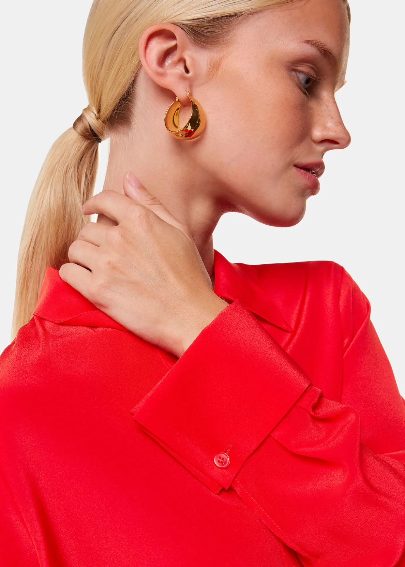 Red Ultimate Silk Shirt