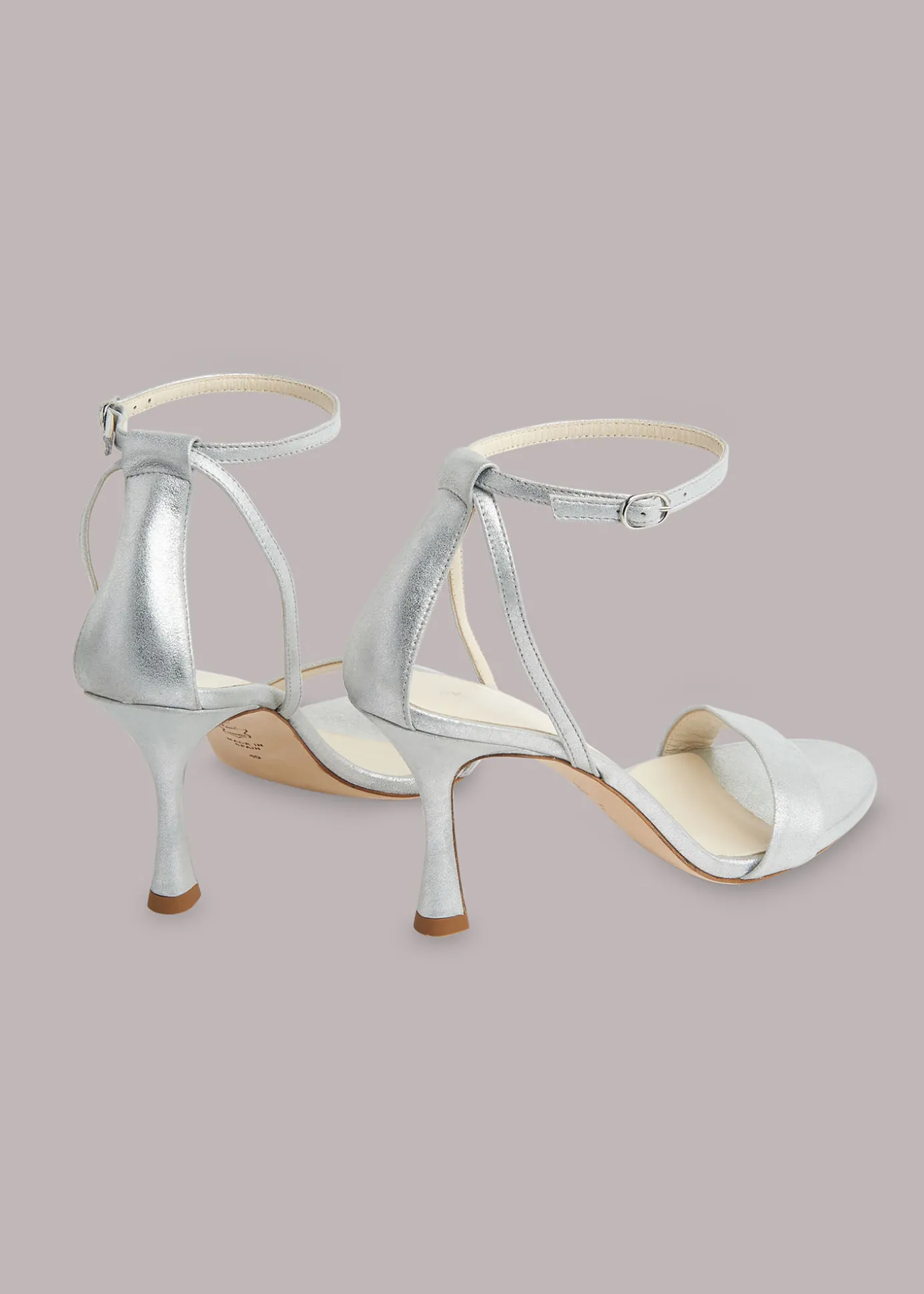 Silver Allie Wedding Sandal
