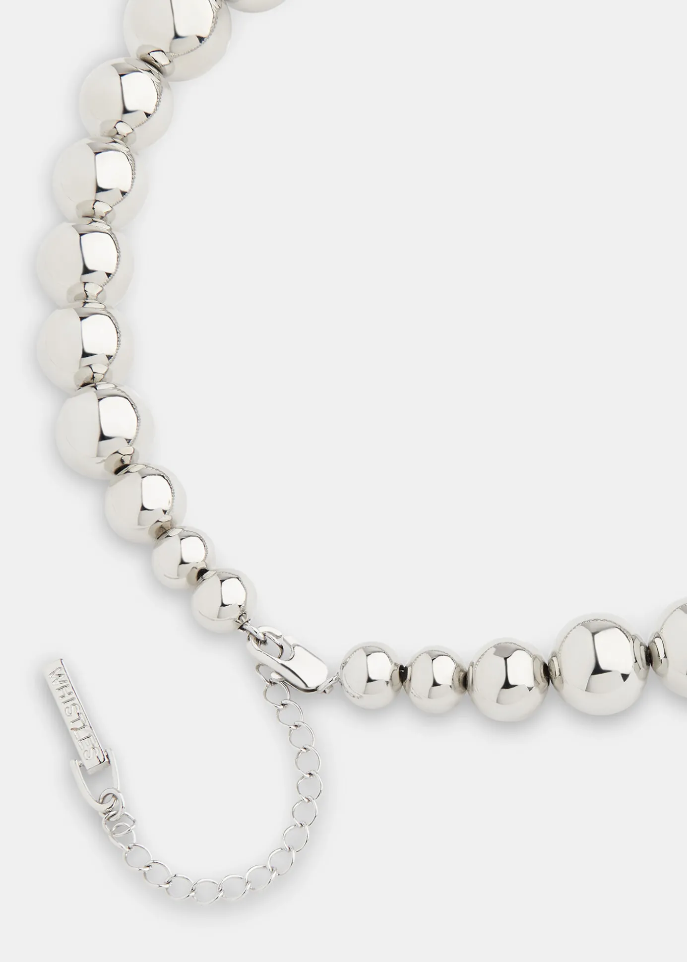 Silver Sphere Necklace
