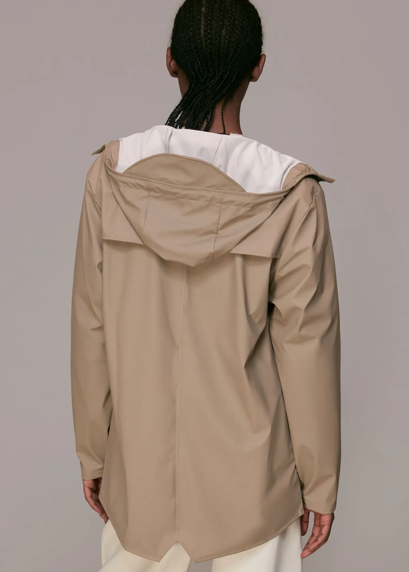 Taupe Rains Jacket