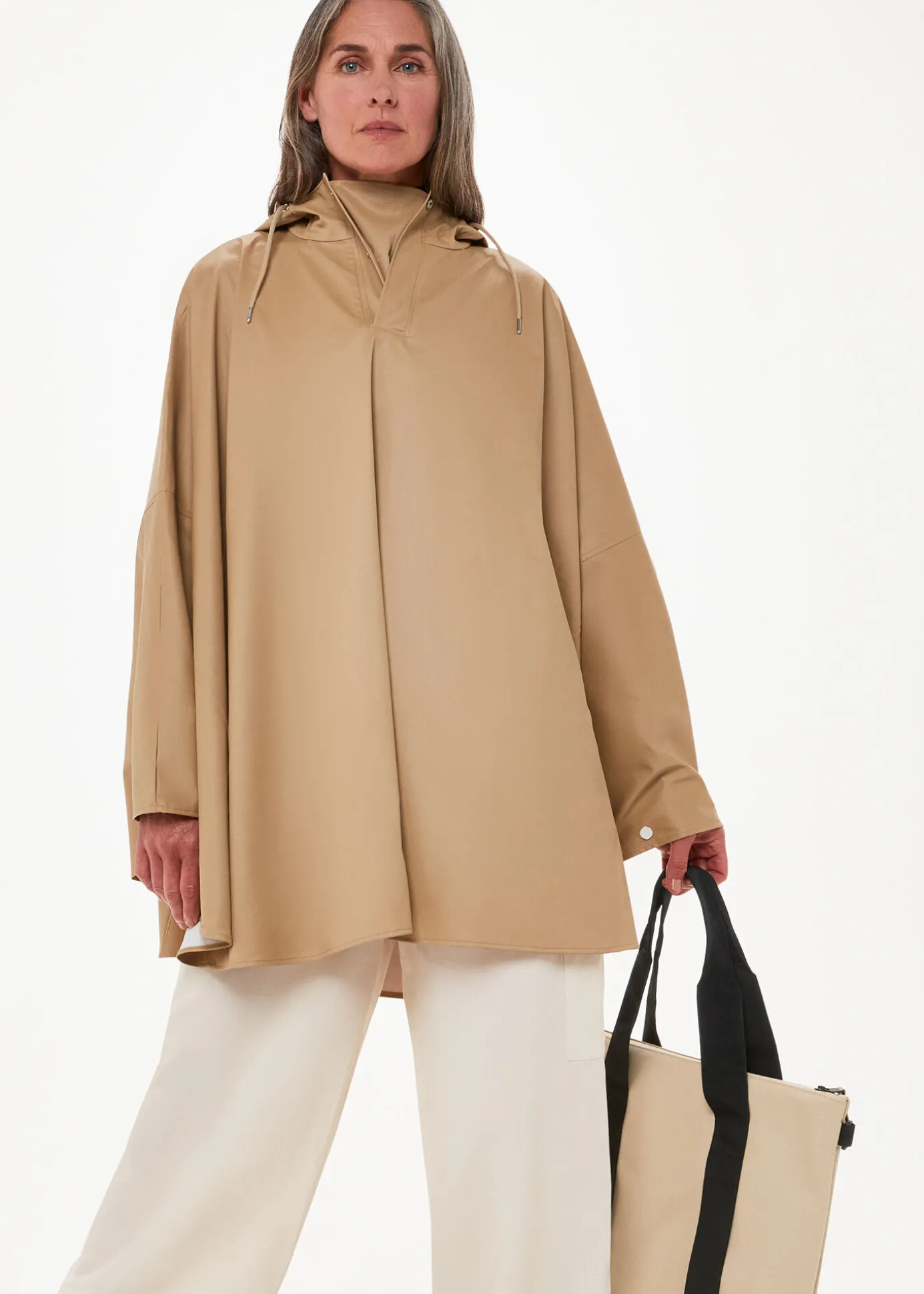 Taupe Rains Tote Bag