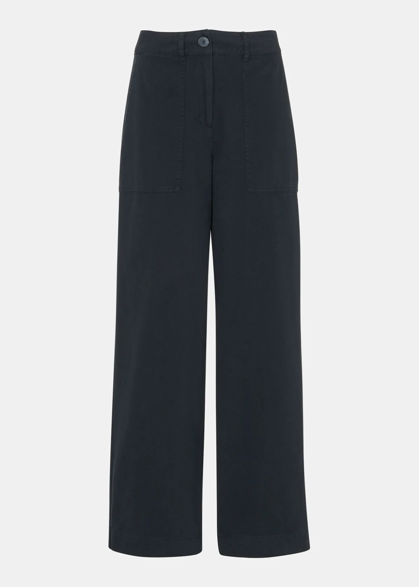 Washed Black Ruth Relaxed Leg Trouser