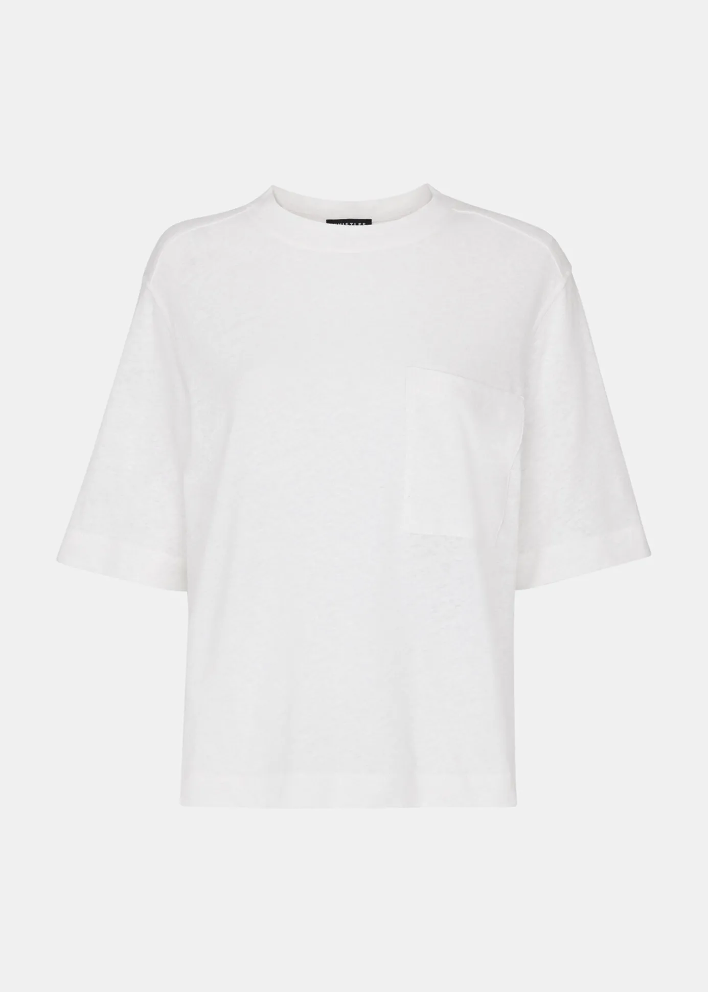 White Linen Pocket Blend Tee
