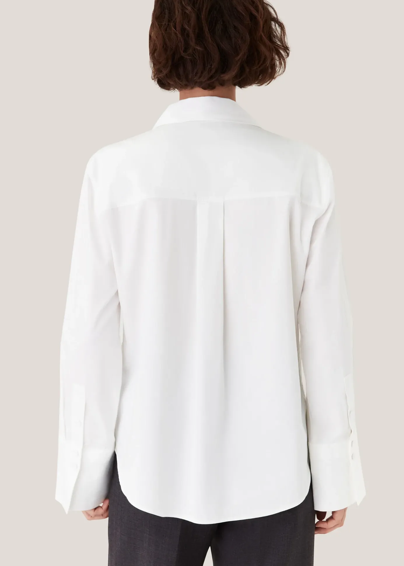 White Serena Cotton Shirt