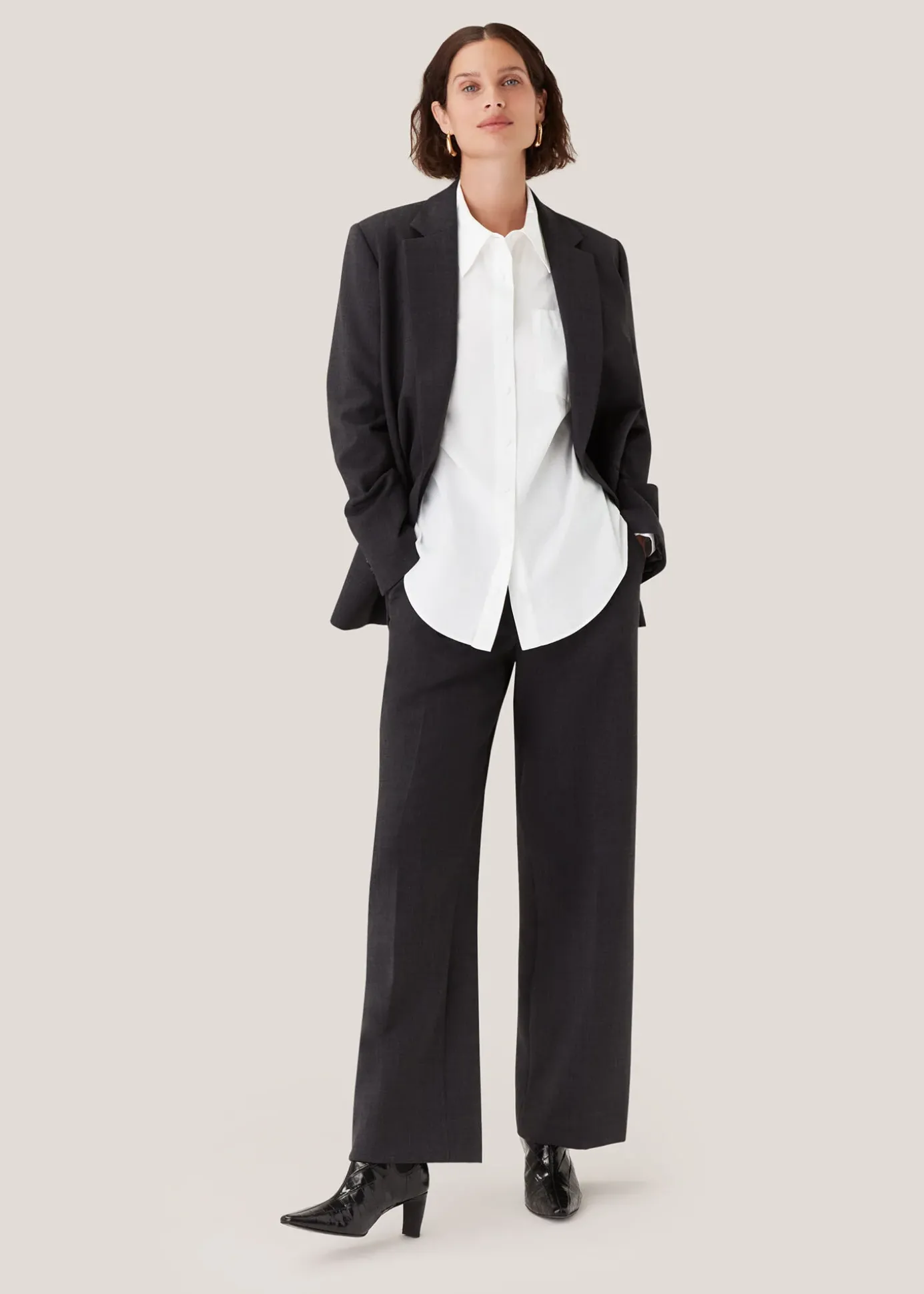 White Serena Cotton Shirt