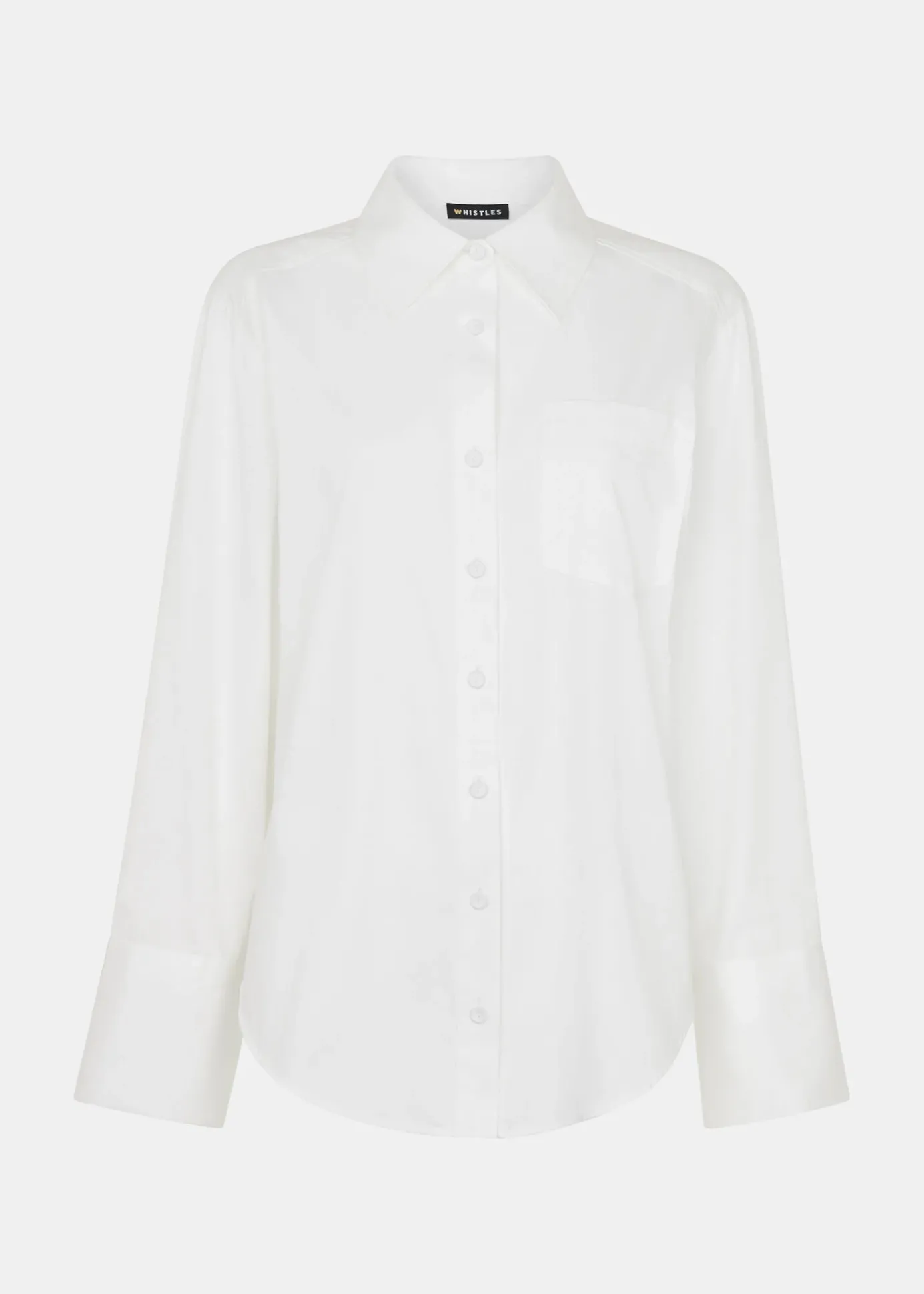 White Serena Cotton Shirt
